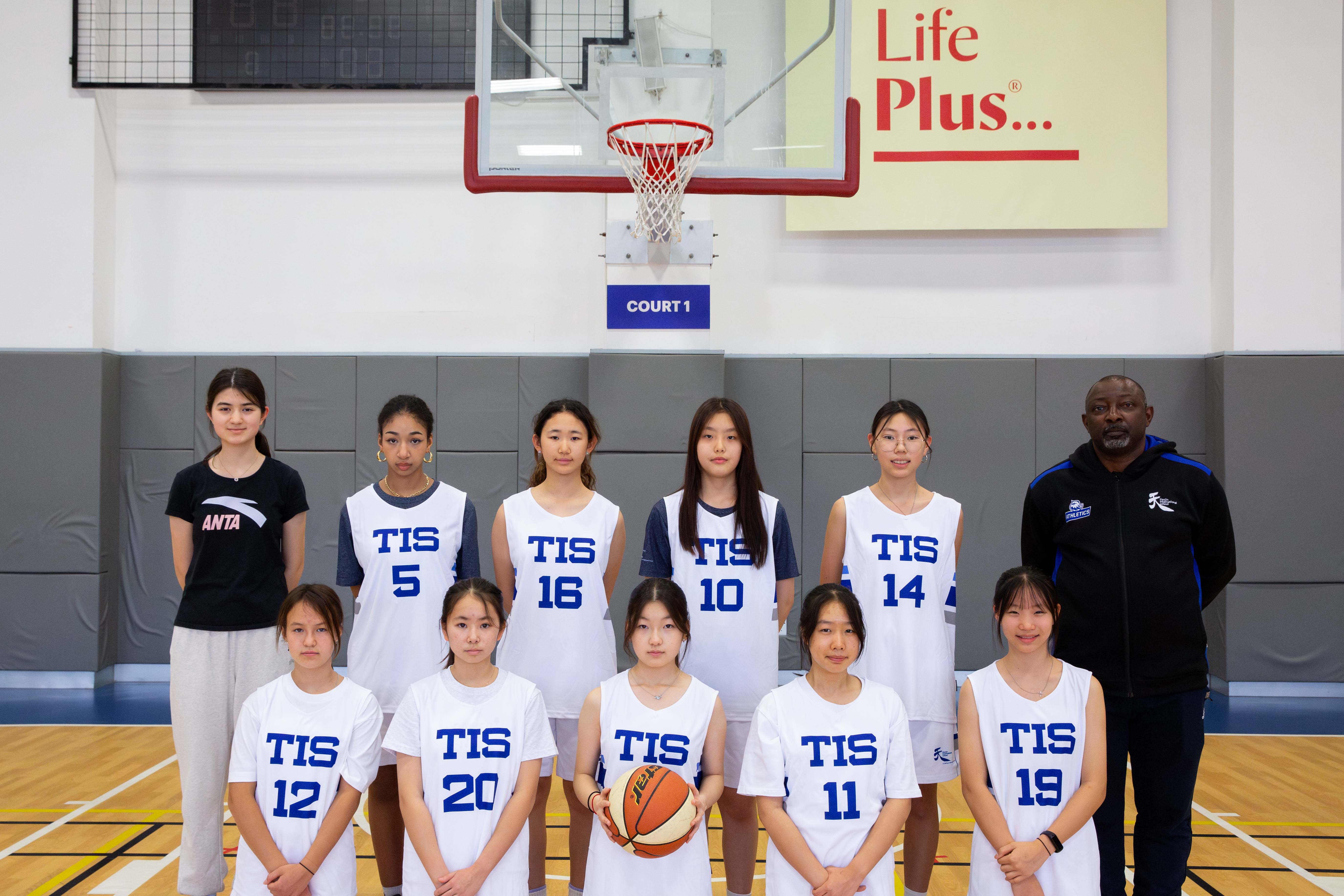 Tianjin International School WHITE Girls Team