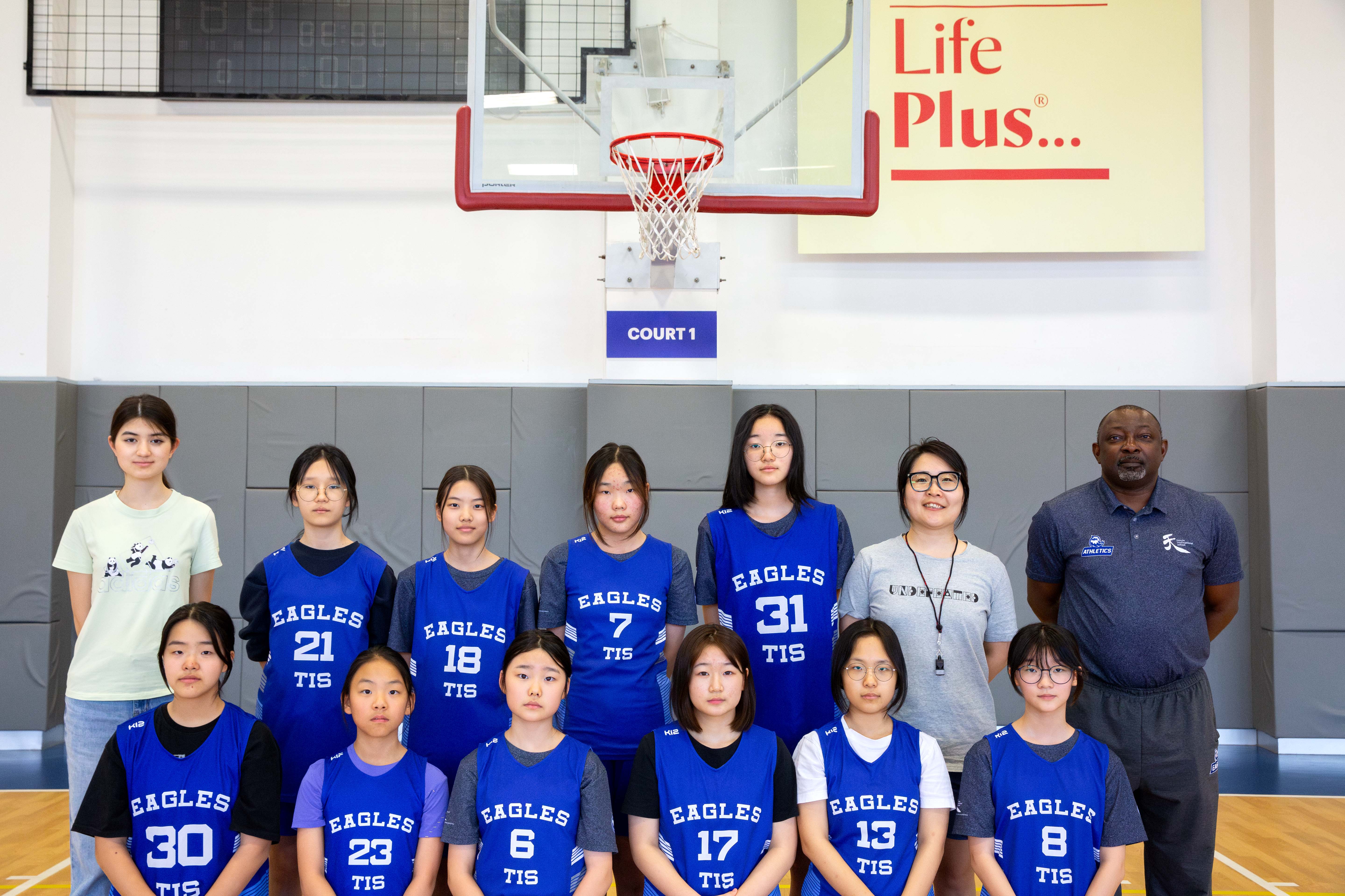 Tianjin International School BLUE Girls Team